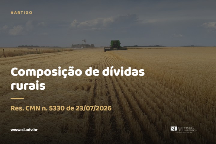 Composição de dívidas rurais - Res CMN n. 5330 de 23/07/2026