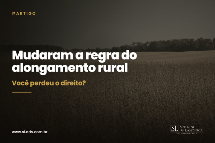 O que muda para o alongamento de débito rural (Res 5.314)?